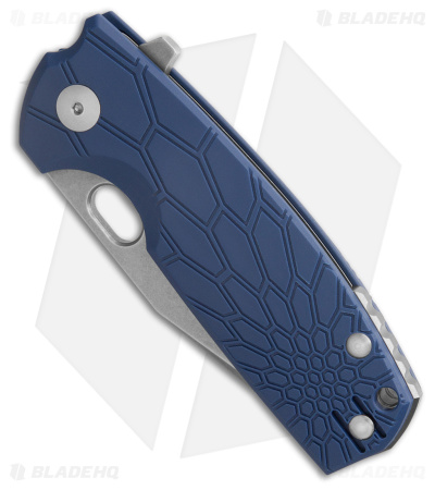 Fox Knives Vox Core Tanto Liner Lock Knife Blue FRN (3" Acid Stonewash) 