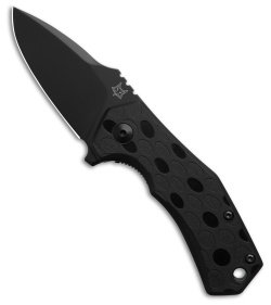 Fox Knives Italico Frame Lock Knife FRN Black  (2.3" Black N690)