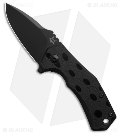 Fox Knives Italico Frame Lock Knife FRN Black  (2.3" Black N690)