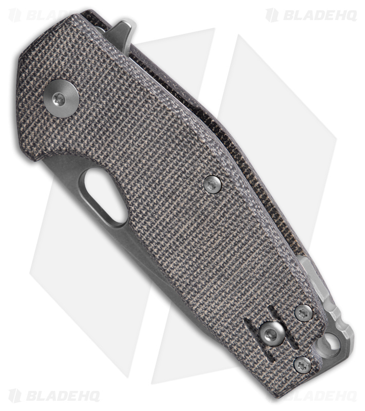 Fox Knives Vox Suru Liner Lock Knife Black Micarta (2.36" Acid SW) FX-526LI MB