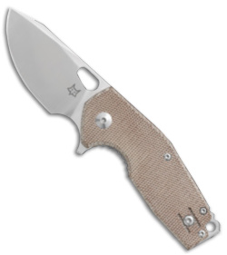 Fox Knives Vox Suru Liner Lock Knife Natural Micarta (2.36" Satin) FX-526LI MNA