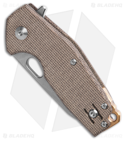Fox Knives Vox Suru Liner Lock Knife OD Green Micarta (2.36" SW) FX-526LI MOD