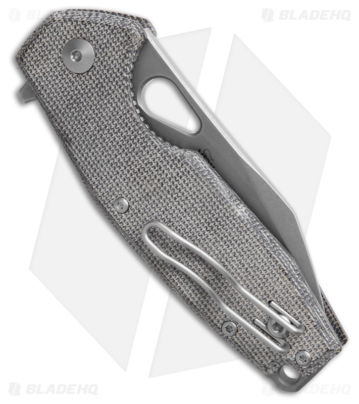 Fox Knives Vox Yaru Liner Black Micarta Acid SW - Blade HQ