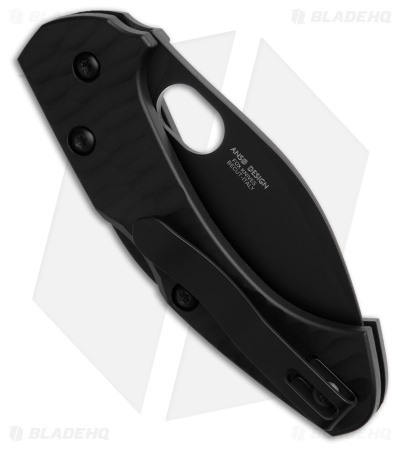 Fox Knives Anso Zero 2.0 Desert Warrior Lockback Knife Black FRN (2.75" Black)