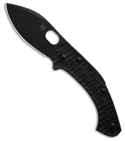 Fox Knives Anso Zero 2.0 Desert Warrior Lockback Knife Black FRN (2.75" Black)