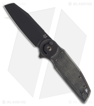Fox Knives Metamorphosis Black Micarta Sheepsfoot Black M390
