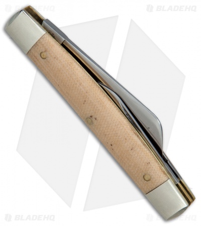 GEC #13 Tidioute Cutlery Congress Whittler Pocket Knife 3.6" Muslin Micarta 