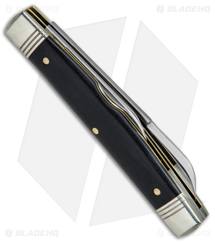 GEC #13 Northfield UN-X-LD Speaker Jack Pocket Knife 3.6" Gabon Ebony 133217