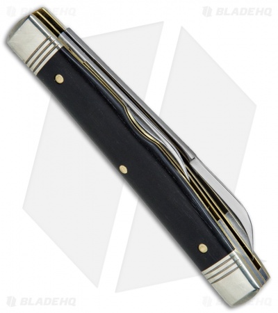 GEC #13 Northfield UN-X-LD Speaker Jack Pocket Knife 3.6" Gabon Ebony 133217