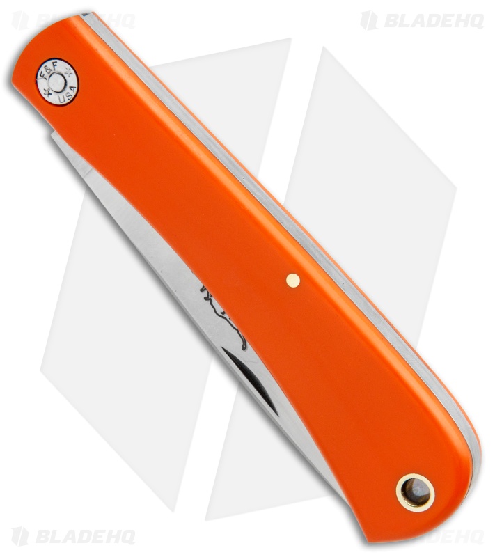 GEC #21 Farm & Field Bull Buster - Slip Joint Knife | Orange Delrin