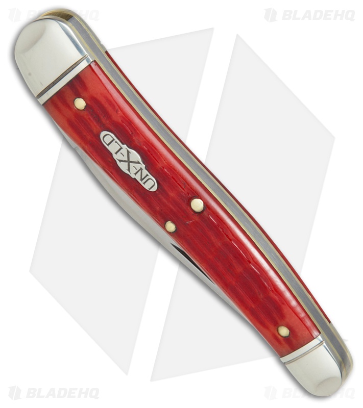 GEC #38 Northfield 38 Special Pocket Knife 3.8" Red Jigged Bone  381117
