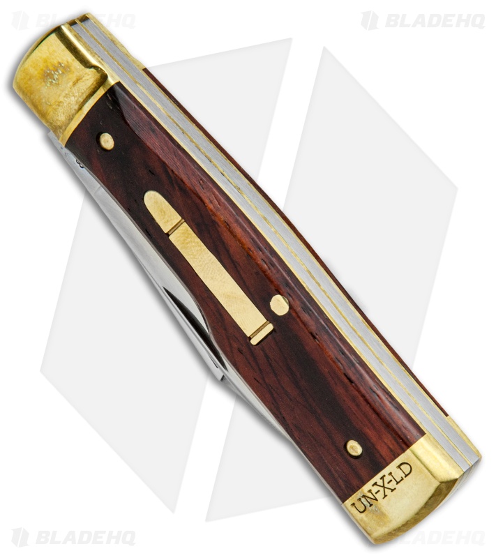 GEC #44 Northfield UN-X-LD Gunstock Buffalo Jack Pocket Knife 3.3" Cocobolo Wood