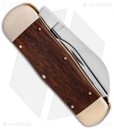 GEC #46 Tidioute Cutlery Whaler Pocket Knife 4.3" Desert Ironwood 462218