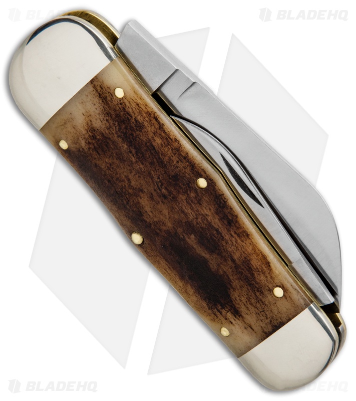 GEC #46 Tidioute Cutlery Whaler Pocket Knife 4.3" Muscle Bone 462218
