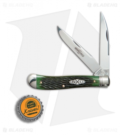 GEC #48 Northfield UN-X-LD  Pocket Knife 3.8" Sweet Pickle Jigged Bone 488217