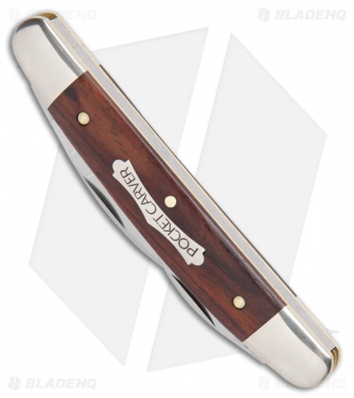 GEC #62 Tidioute Cutlery Pocket Carver Cocobolo Wood 