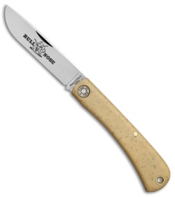 GEC #71 Farm & Field Bull Nose Slip Joint Muslin Micarta (3.1" Satin) 715118