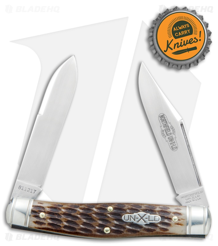GEC #81 Northfield UN-X-LD Bull Moose Pocket Knife 3.8