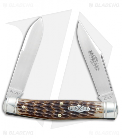 ナイフ Northfield UN-X-LD #68 White Owl Cowhide Jigged Bone Slip