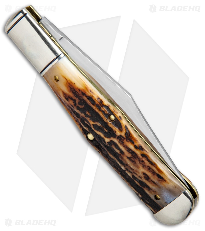 GEC #97 - Slip Joint Knife | Sambar Stag | Blade HQ