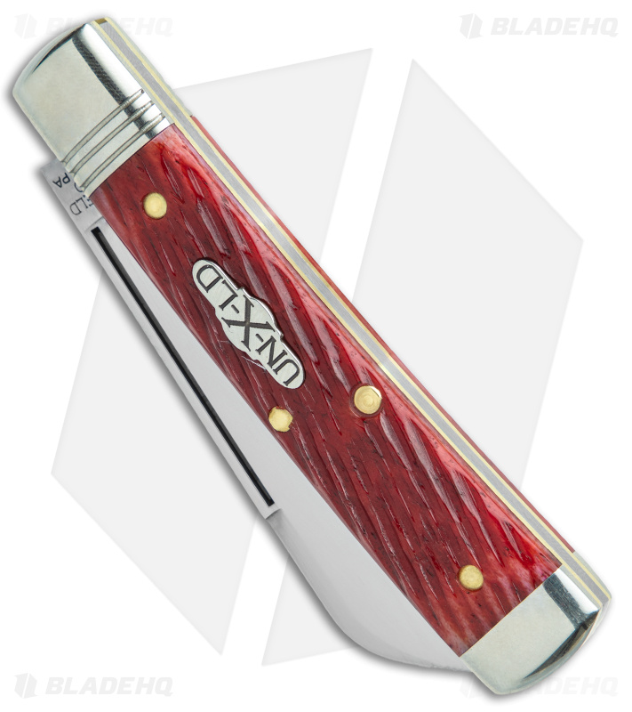 GEC Northfield UN-X-LD Knife | Wharncliffe | Red Bone - Blade HQ