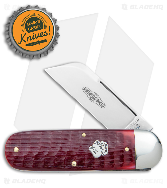 GEC Northfield | Toe Nail Clipper | Blood Red Jigged Bone - Blade HQ