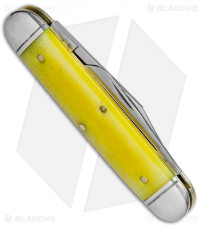 GEC #35 Northfield UN-X-LD Yellow Rose Pocket Knife 3.3" Yellow Bone 351217