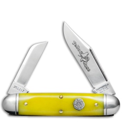 GEC #35 Northfield UN-X-LD Yellow Rose Pocket Knife 3.3" Yellow Bone 351217