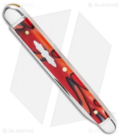 GEC Stainless Fruit Knife Apples and Oranges Acrylic (3" Mirror)