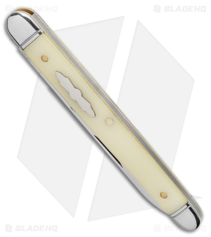 GEC Stainless Fruit Knife Glow In The Dark Lemon Brite Acrylic (3" Mirror)