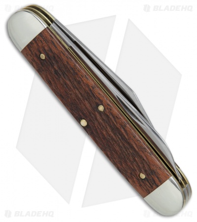 GEC #54 Tidioute Cutlery Big Jack Pocket Knife 4" Brazilian Cherry Wood 541217