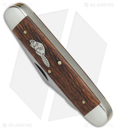 GEC #54 Tidioute Cutlery Big Jack Pocket Knife 4" Brazilian Cherry Wood 541217