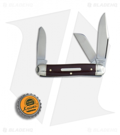 GEC #66 Northfield UN-X-LD  Calf Roper Pocket Knife 3.3" Gabon Ebony 661317