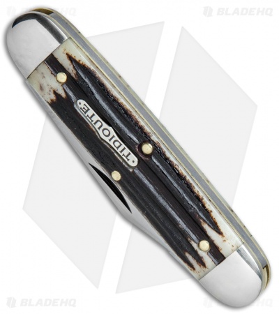 GEC #35 Tidioute Cutlery Churchill Pocket Knife 3.75" Cougar Clawed Bone 351217