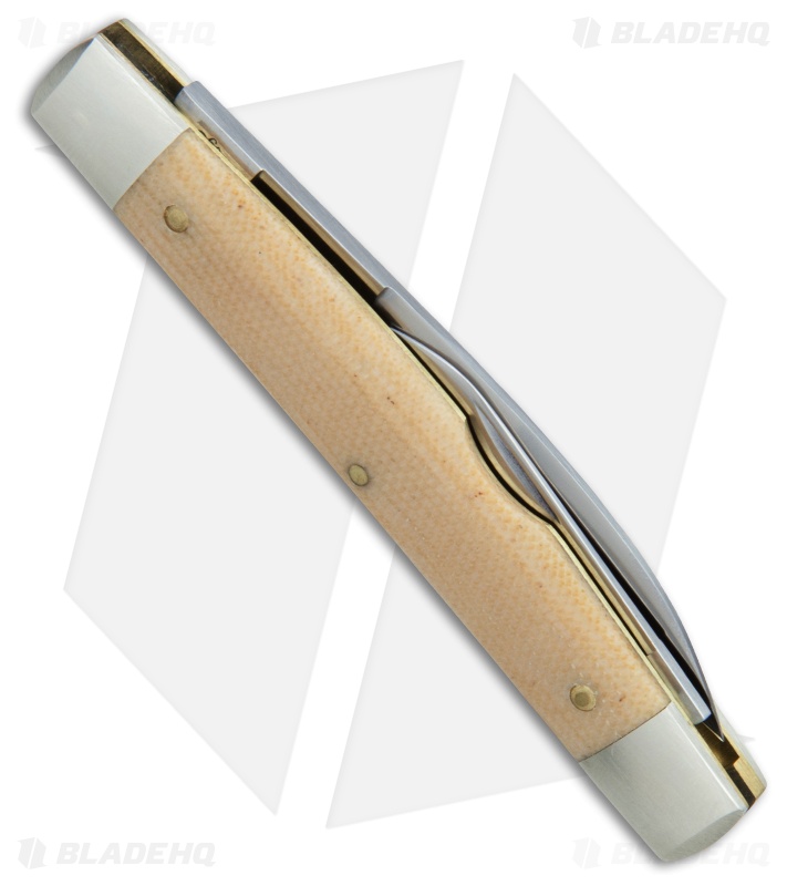 GEC #13 Tidioute Cutlery Clerk Pocket Knife 3.6" Muslin Micarta 130217
