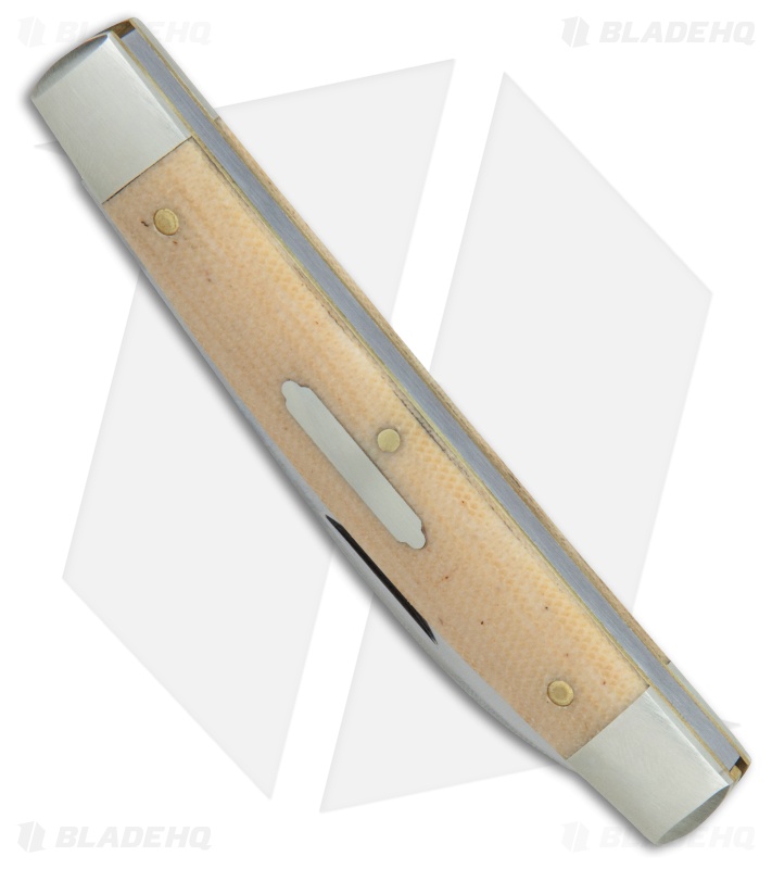 GEC #13 Tidioute Cutlery Clerk Pocket Knife 3.6" Muslin Micarta 130217