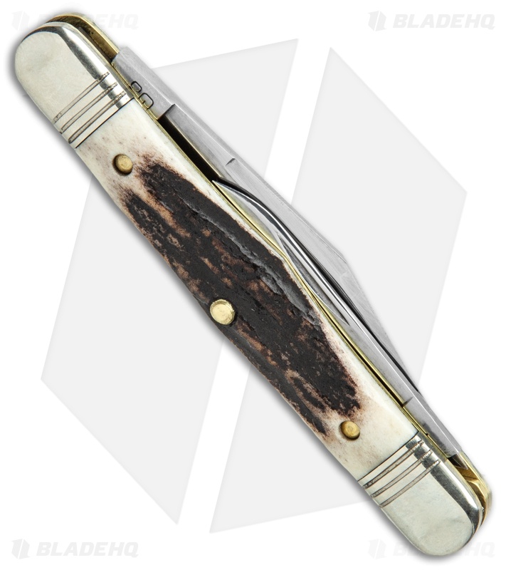GEC Northfield UN-X-LD Cutlery Conductor 3.25" Pocket Knife Sambar Stag