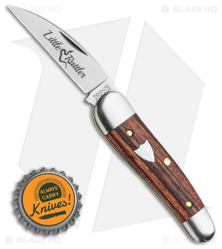 GEC Tidioute Cutlery Little Rattler Pocket Knife Kingwood (2.00" Satin) 