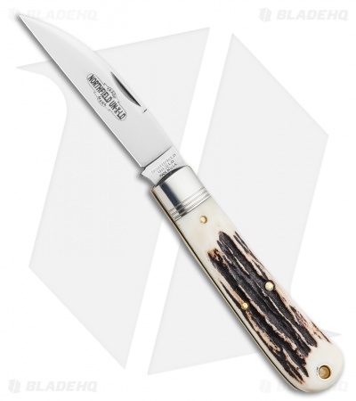 GEC Tidioute Cutlery Viper Pocket Knife Sambar Stag (3" Satin) 470120