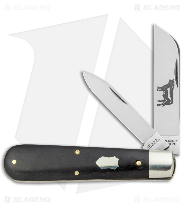 GEC Tidoute Angus Jack Pocket Knife Well Done Macassar Ebony 