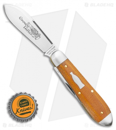 GEC #85 Tidioute Crown Lifter Natural Canvas Micarta  (2.75")  852221CL