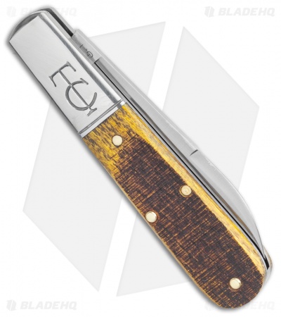 GEC #15 Tidoute Barlow Slip Joint Knife Sawn Osage Wood (2.8" Satin) 152121