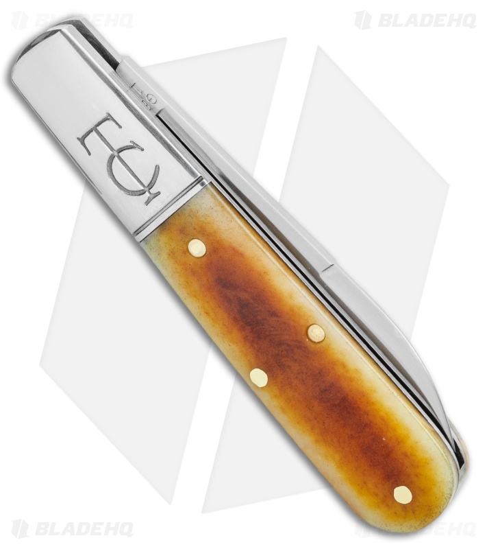 GEC #15 Tidoute Barlow Knife Smooth Autumn Gold Bone (2.75" Satin) 152121
