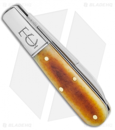 GEC #15 Tidoute Barlow Knife Smooth Autumn Gold Bone (2.75" Satin) 152121