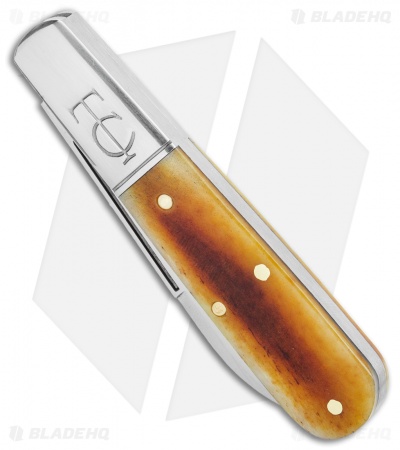 GEC #15 Tidoute Barlow Knife Smooth Autumn Gold Bone (2.75" Satin) 152121