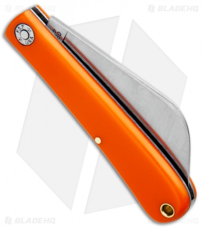 GEC #47 Hayn' Helper Pocket Knife 4.0" Orange Delrin 47P116