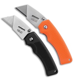 Gerber Edge Black/Orange Utility Knife Combo Pack (2.25" Satin)