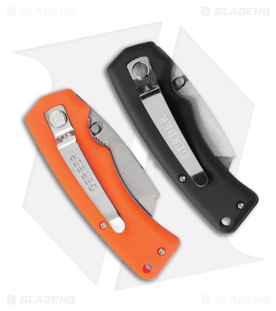 Gerber Edge Black/Orange Utility Knife Combo Pack (2.25" Satin)