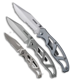 Gerber Large, Medium, Small Paraframe 3 Piece Combo Pack (Bead Blast)
