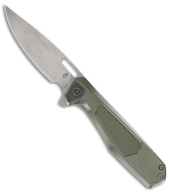 Gerber Minisada Frame Lock Knife Sage Green  Aluminum (3" Stonewash)